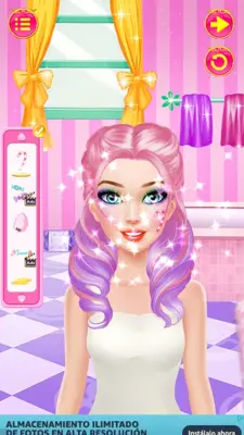 MakeoverGamesFashionDollMakeupDressup android App screenshot 2